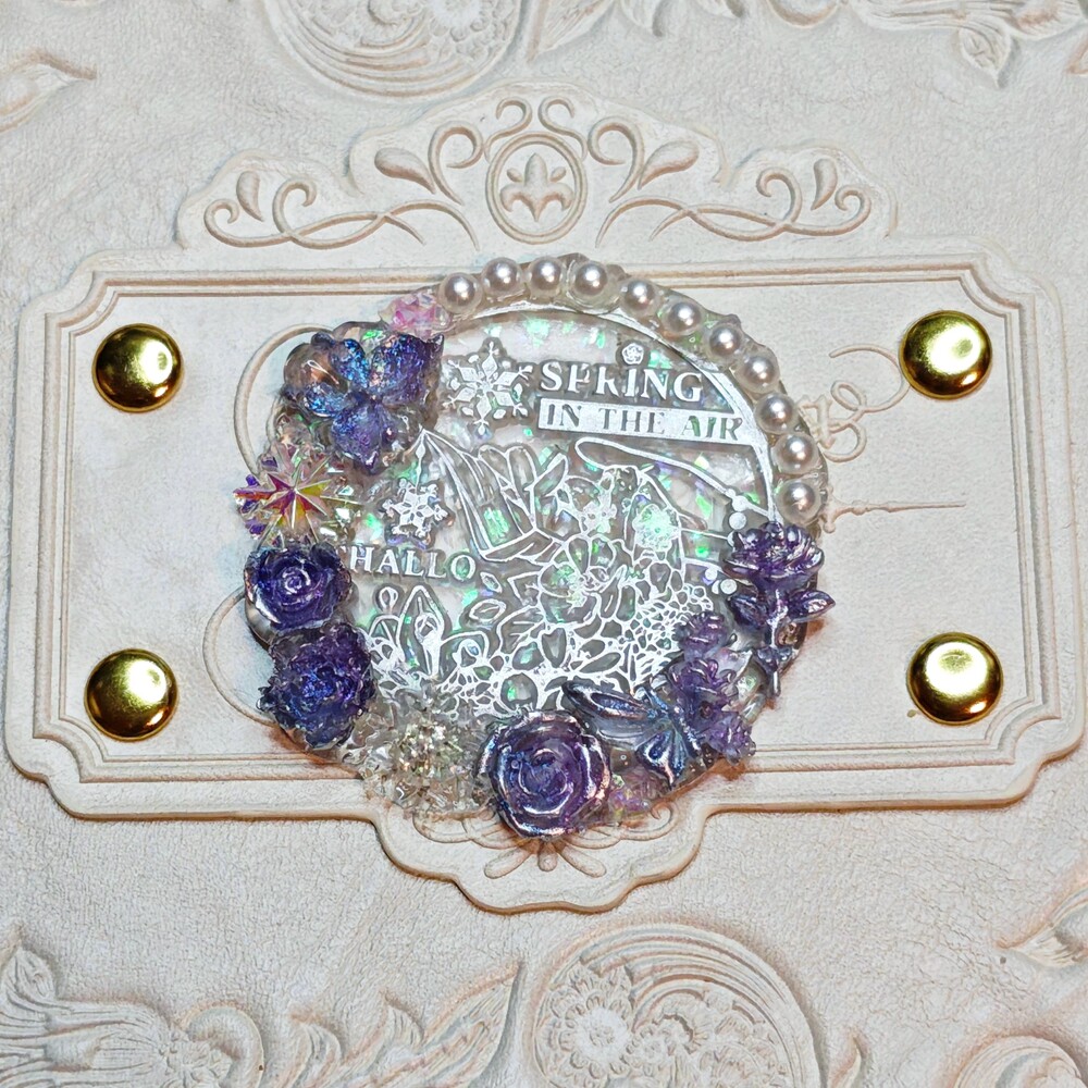 ▲猫殿▲现货火漆重工 雪花 火漆成品火漆币 手账素材 礼物封口贴