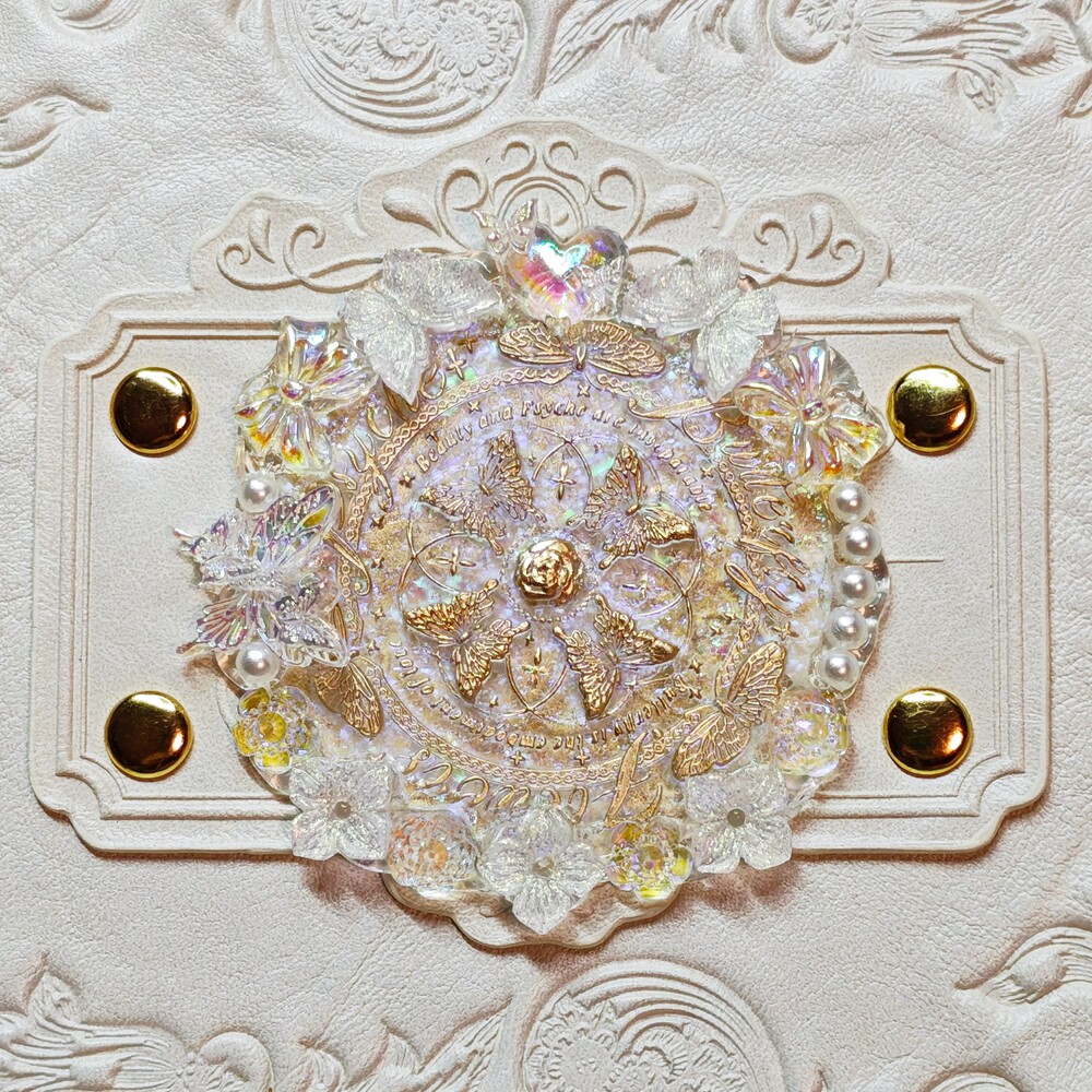 ▲猫殿▲现货重工火漆币 噬梦蝶 火漆成品 手账素材 礼物封口贴