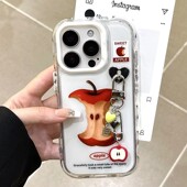 创意牛油果适用iPhone16promax手机壳苹果15pro果冻壳14防摔13p新