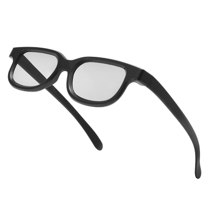 双彩虹3d观影眼镜眼镜夹片
