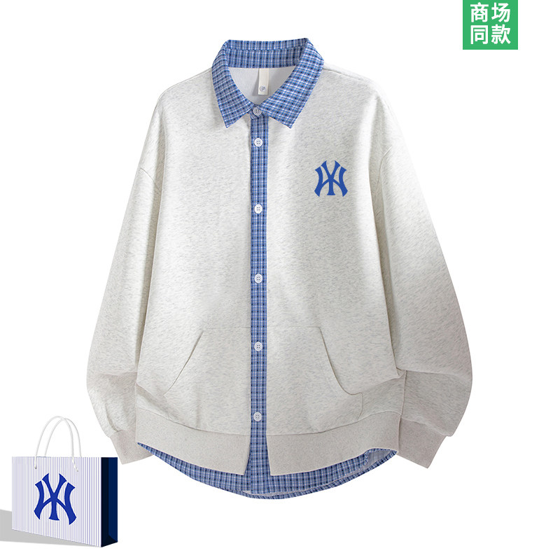 【严选专区】拼色翻领卫衣女2026春秋新款今年流行爆款女装Polo衫