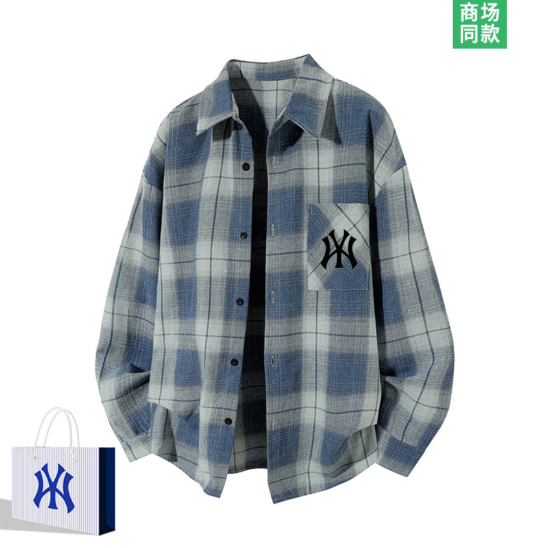 【专柜爆款】条纹开衫卫衣男款春秋季2026新款青少年帅气连帽外套