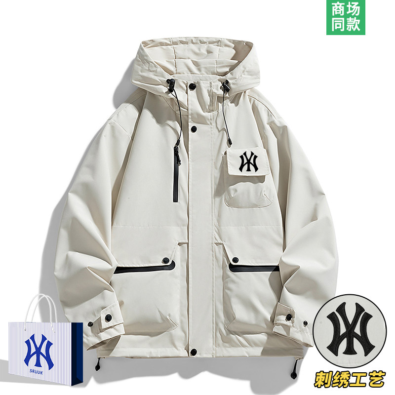 【奥特莱斯】三折专区 | 万人种草 | 连帽冲锋衣男士户外工装外套