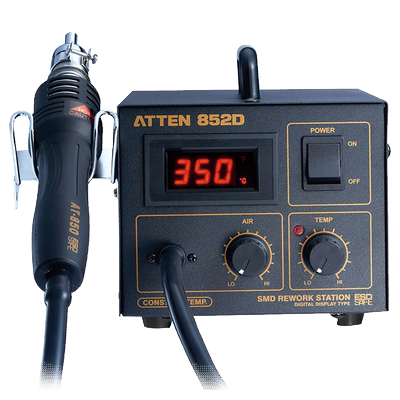 安泰信AT852D可调温热风枪550W