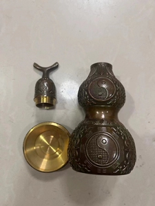 玄关客厅卧室铜葫芦镇宅招财中式