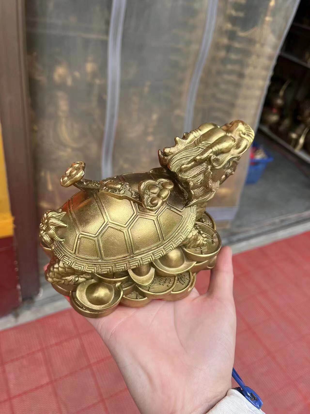龙龟摆件招财商场铺书房炒股镇宅