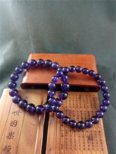 天然紫水晶手链女款巴西通透紫罗兰色旺人缘姻缘人气搭配短裙