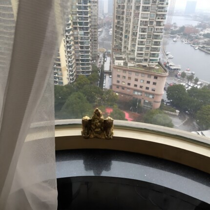 户型缺角路冲墙角壁刀反弓天斩狮子路口剪刀镇宅摆件石敢当客厅中