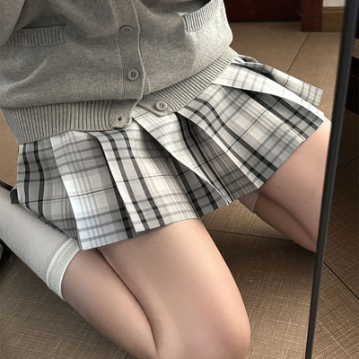 琴键/莓喵jk原创正版黑白格裙