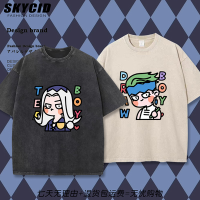 JOJO的奇妙冒险动漫周边短袖T恤