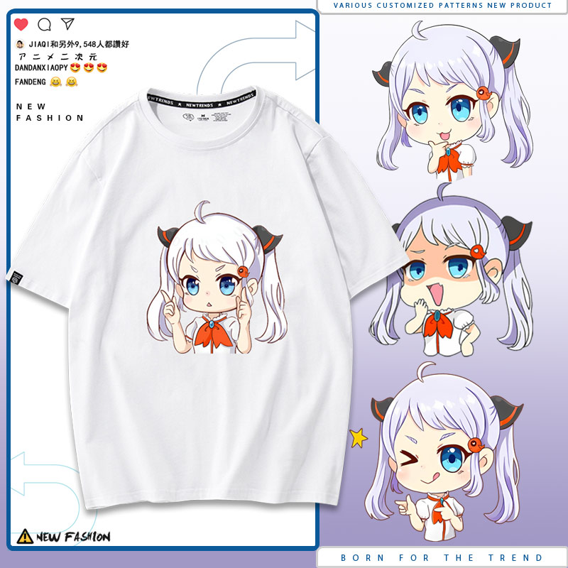 禁漫娘Q版表情包周边纯棉短袖夏