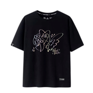 Steam电玩游戏主播女孩重度依赖cos同款糖糖超天酱男女短袖T恤jl