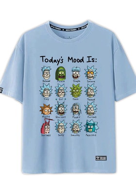 瑞克和莫蒂RickAndMorty美式短袖