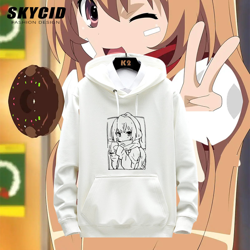 龙与虎动漫周边逢坂大河同款cos联名连帽卫衣男女秋冬二次元潮yd