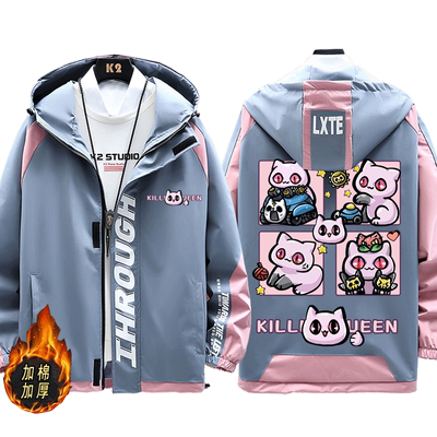 JOJO的奇妙冒险杀手皇后夹克棉服