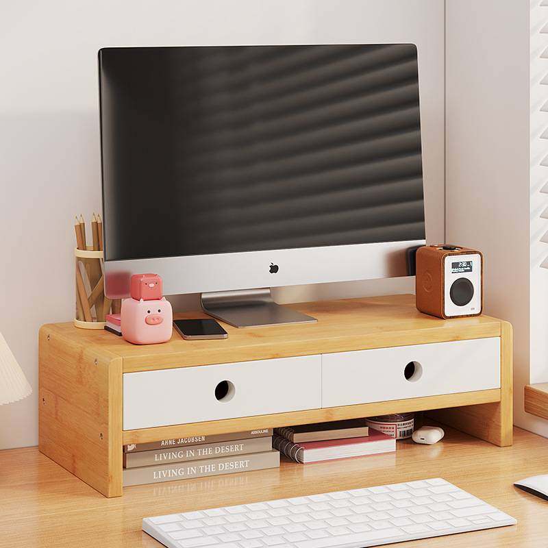 液晶显示器抬高架托架底座支架增高架垫高架办公桌面收纳置物架子