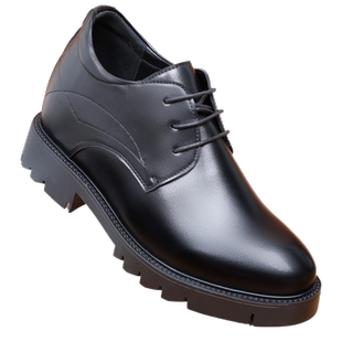 春秋商务特高内增高皮鞋12厘米10cm68高跟男鞋正装绅士厚底