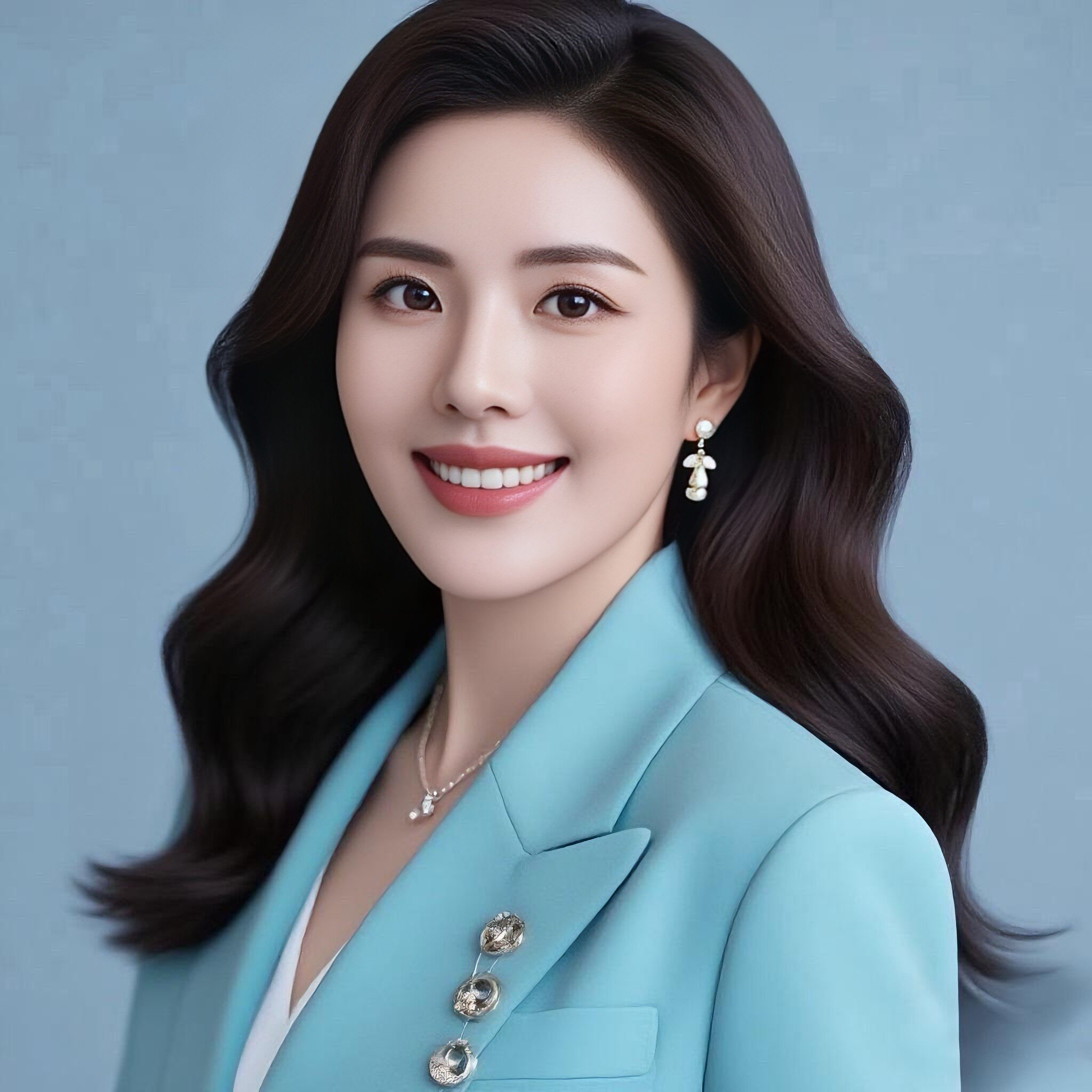 【邢康莉甄选】黑白双色桑叠绉桑蚕丝长袖衬衫260172