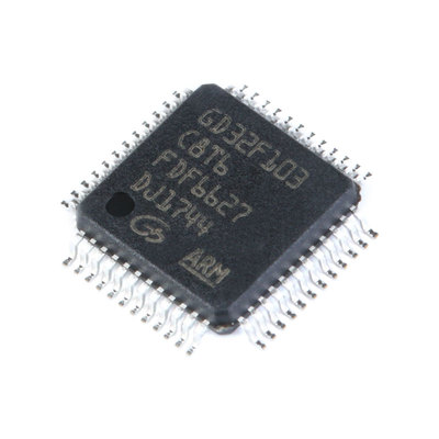 原装正品 贴片 GD32F103C8T6 LQFP-48 32位微控制器 芯片