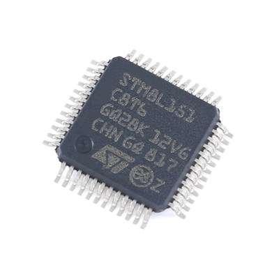 原装正品 STM8L151C8T6 LQFP-48 16MHz/64KB快闪记忆体/8位微控制