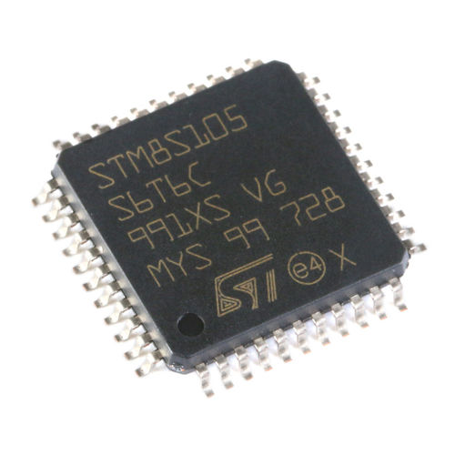 原装正品 STM8S105S6T6C LQFP-44 16MHz/32KB快闪记忆体/8位微控