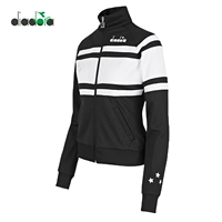 Diadora Diadona phụ nữ mùa xuân áo khoác thể thao giản dị áo khoác mỏng phần L. JACKET 80S - Áo khoác thể thao / áo khoác áo khoác reebok