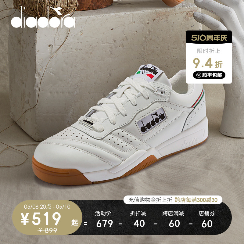 diadora/迪亚多纳男女鞋经典牛皮革旅游鞋面包鞋休闲小白鞋ACTION 运动鞋new 运动休闲鞋 原图主图