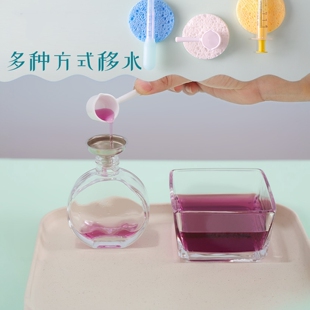 舀倒水工作蒙氏教具日常生活蒙特梭利早教益智玩具漏斗滴管勺亲子