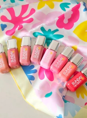 lingorm同款泰国Cathy doll防晒小熊唇釉滋润显色淡纹嘟嘟唇膏