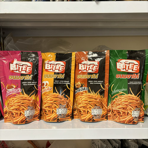 泰国711零食虾条bitee多口味