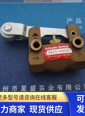 原装进口Schrader  Bellows机械阀两通阀3415-0099   1/4现货