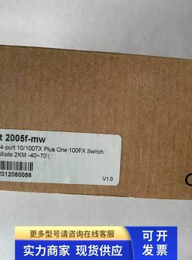 全新 原装 正品 科理洛斯/Korenix工业交换机 Jetnet2005f-mw