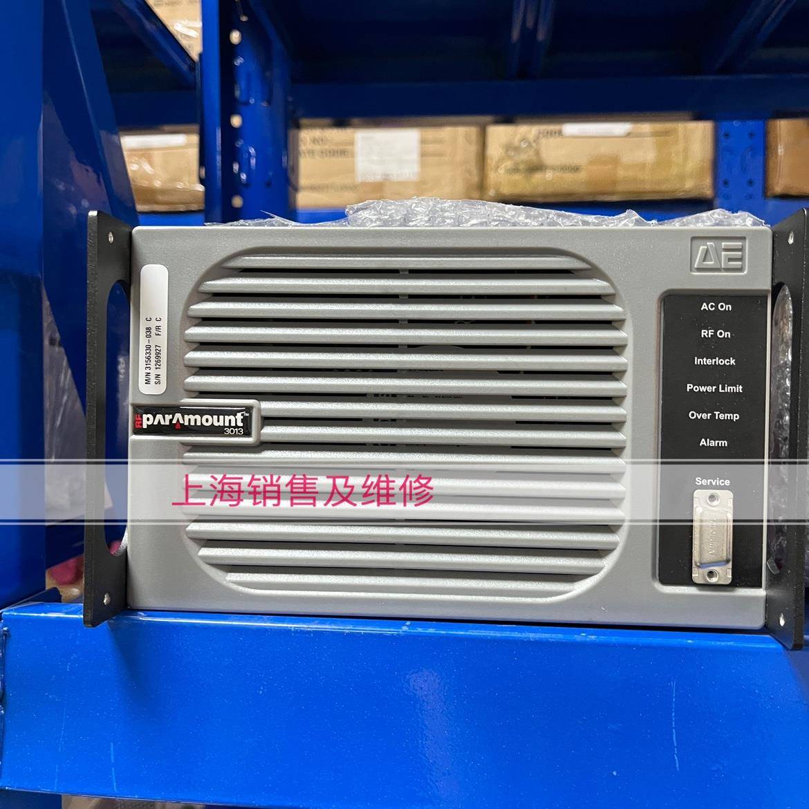 AE paramount 3013 MN码 3156330-038 射频电源 成色好测试OK现货