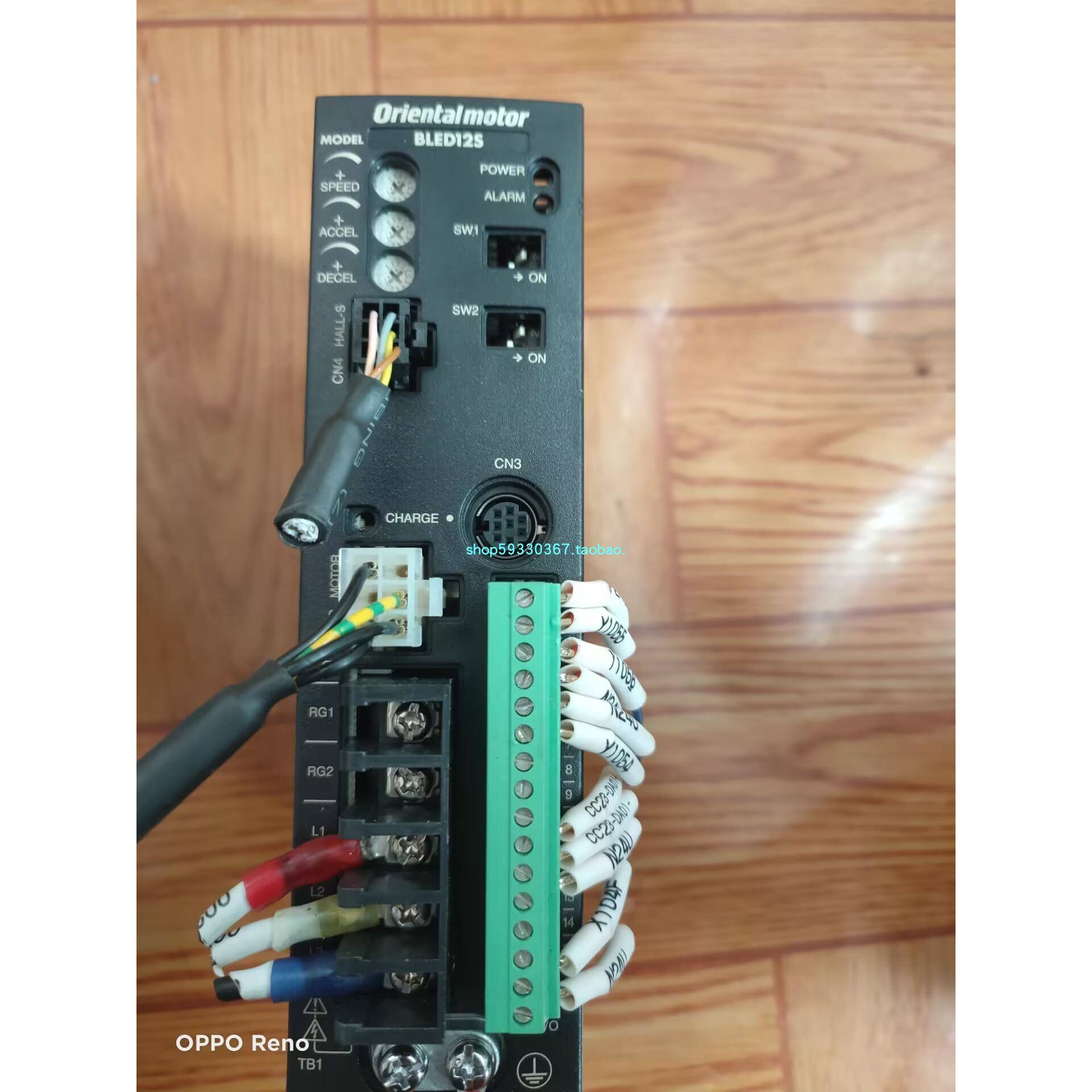 二手拆件 东方马达Oroentalmotor 直流无刷电机驱动器 BLED12S