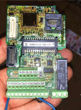 安川变频器V1000系T1000主板CPU控制卡端子板ETC740013和740025B