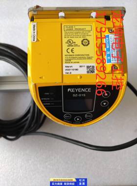 拆机基恩士安全激光扫描仪SZ-01S带传感器数据线E120411-I 现货