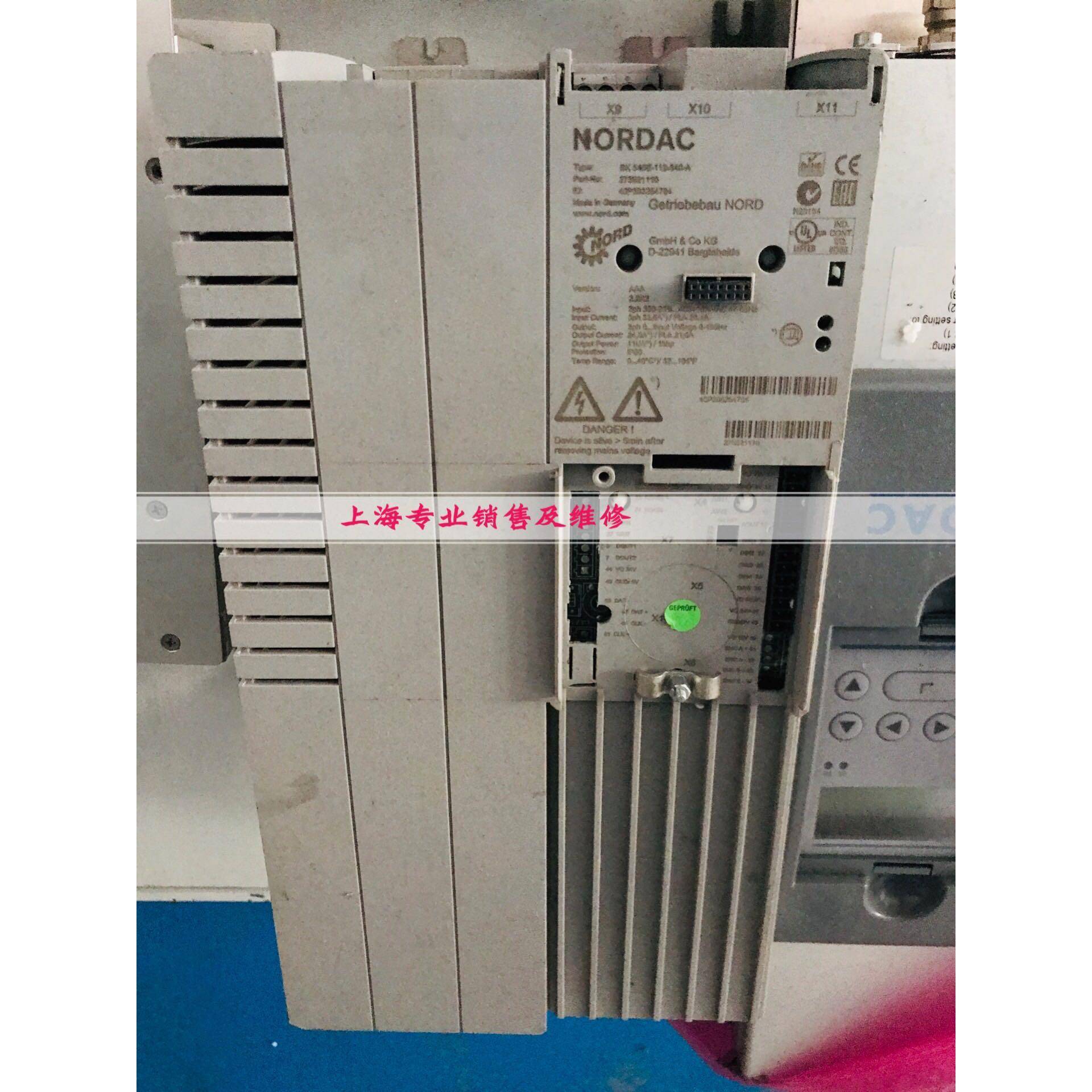 SK 515E-112-340-A 11KW NORDAC变频器快速维修 可测试
