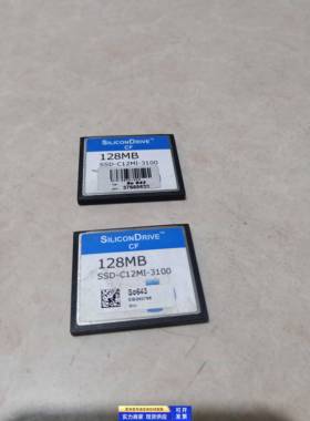 128MB SILICONDRIVE 工业级CF卡128MB SSD-C12MI-3100拆机实图