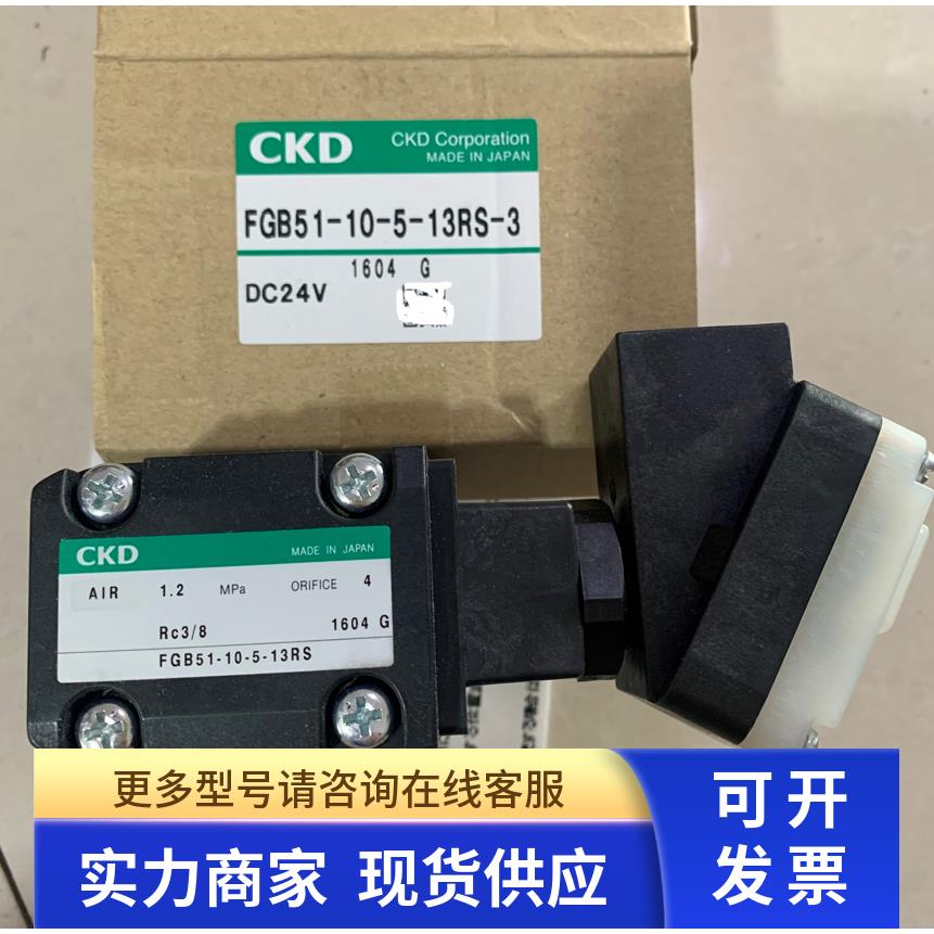 原装CKD电磁阀FGB51-10-5-13RS-3 FFB-5110A5A3R3全新正品