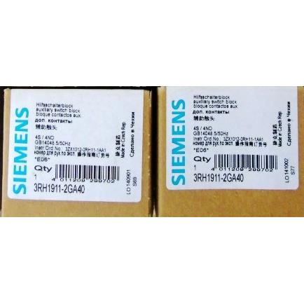 辅助触点现货3RH1911-2GA04/3RH1911-2FA40 2HA12