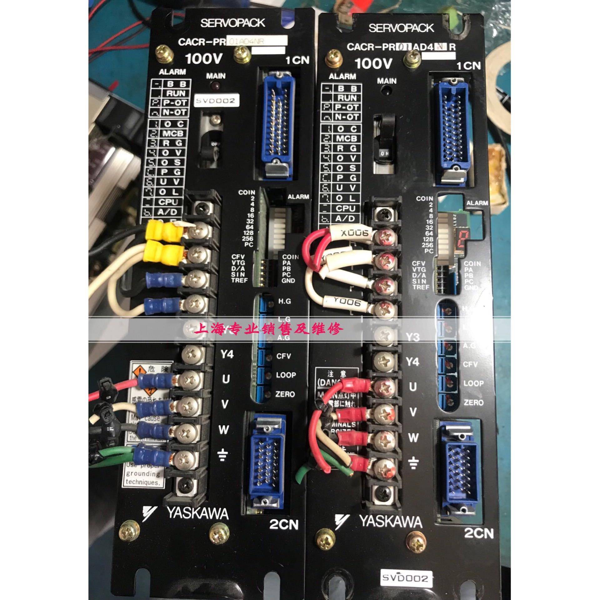 YASKAWA安川伺服器 CACR-PR01ADN4R 100现货