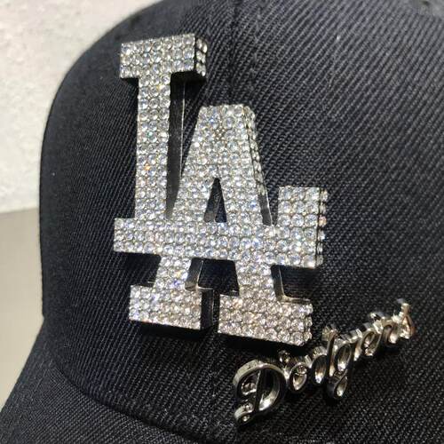棒球帽nyMLB亮钻帽ny闪钻帽