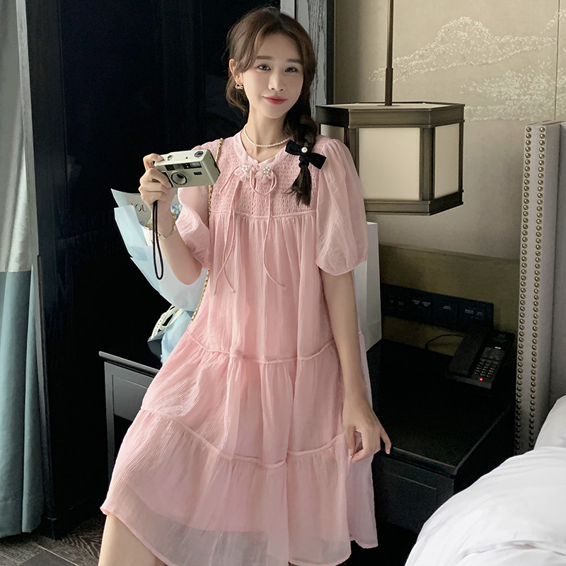 现货数据好风花朵娃娃裙301A-8935-P105-K158,女装连衣裙,2C301
