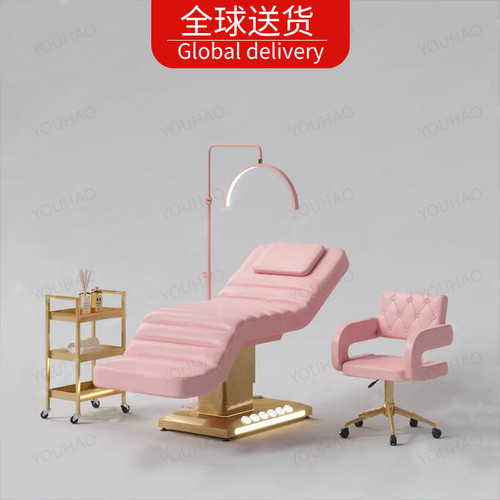 YOUHAO 电动美容床整形手术床升降床美睫床纹绣医疗床美容院专用