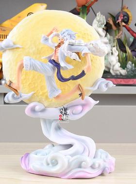 Brain-Hole Studio 可发光奔月尼卡路飞手办动漫模型摆件