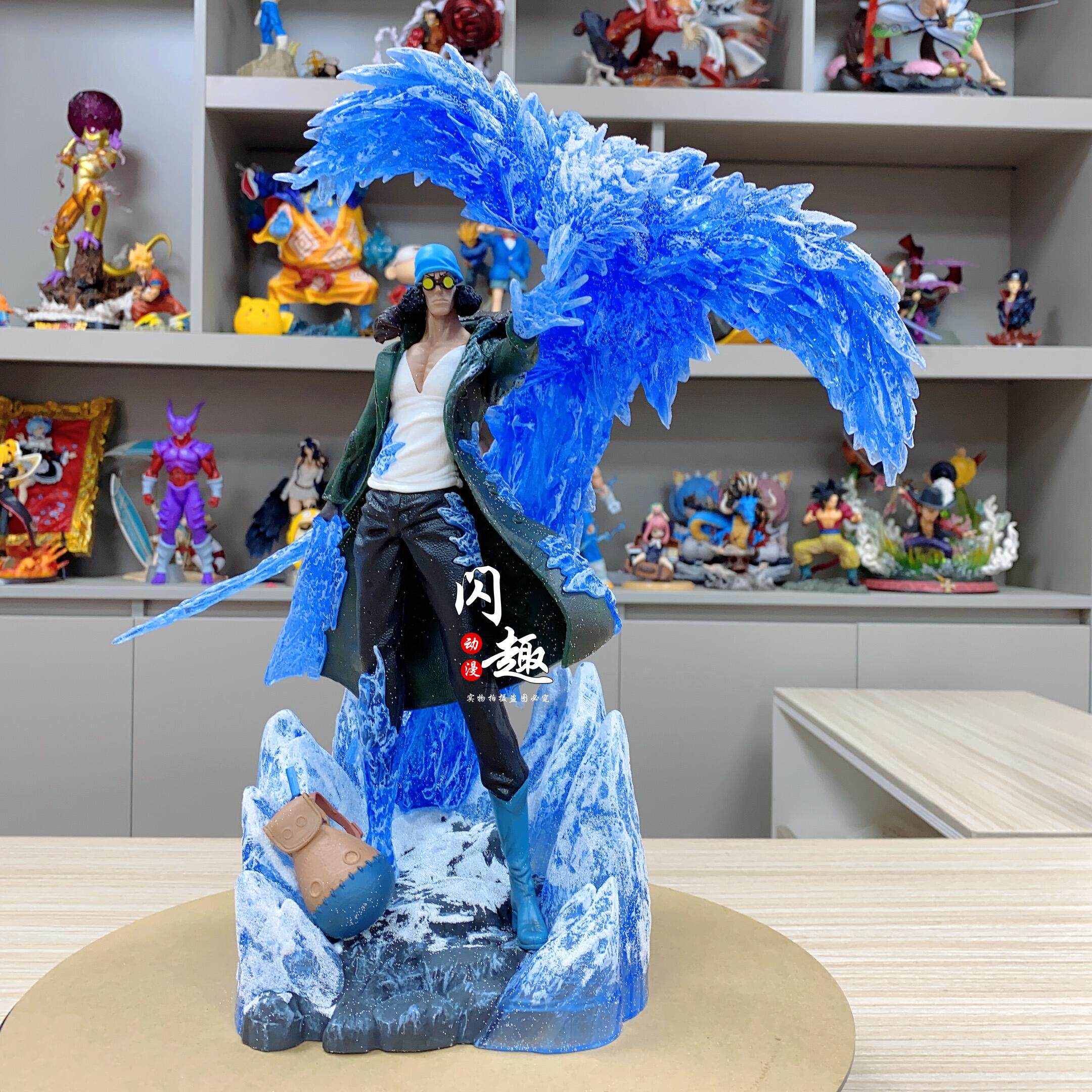 海贼王 gk 海军大将 大玩家场景 青雉 手办 限量 雕像 模型 摆件