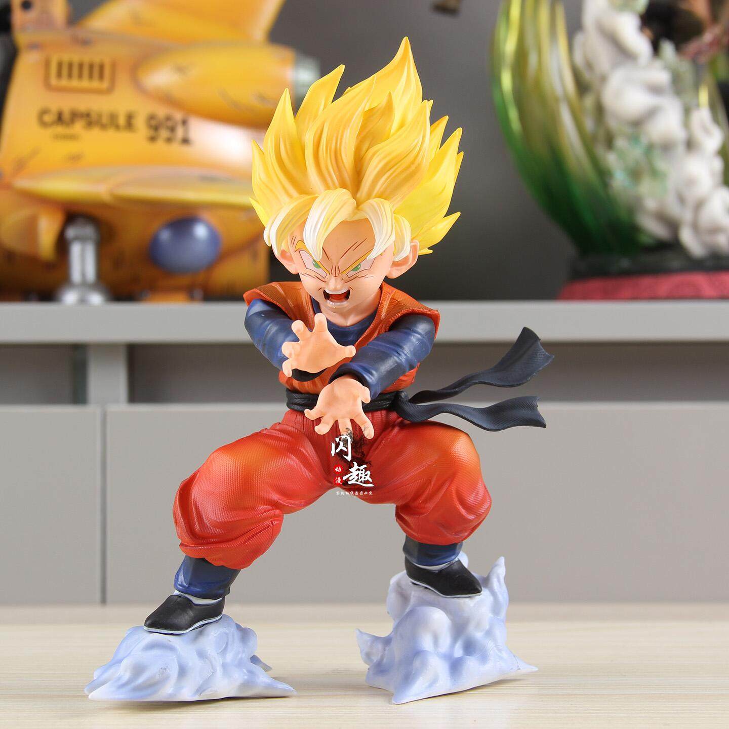 七龙珠动漫周边公仔摆件发波悟天FXW小悟天GK手办潮玩二次元摆件