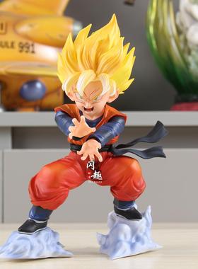 七龙珠动漫周边公仔摆件发波悟天FXW小悟天GK手办潮玩二次元摆件