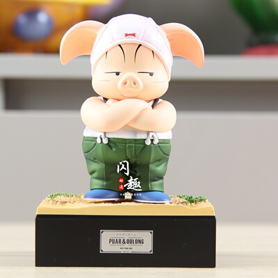 七龙珠动漫周边童年系列JT雕像哥无限童年乌龙猪公仔手办二次元