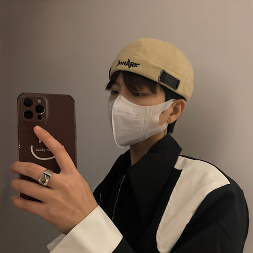 夏季无檐雅痞个性水手帽子男嘻哈